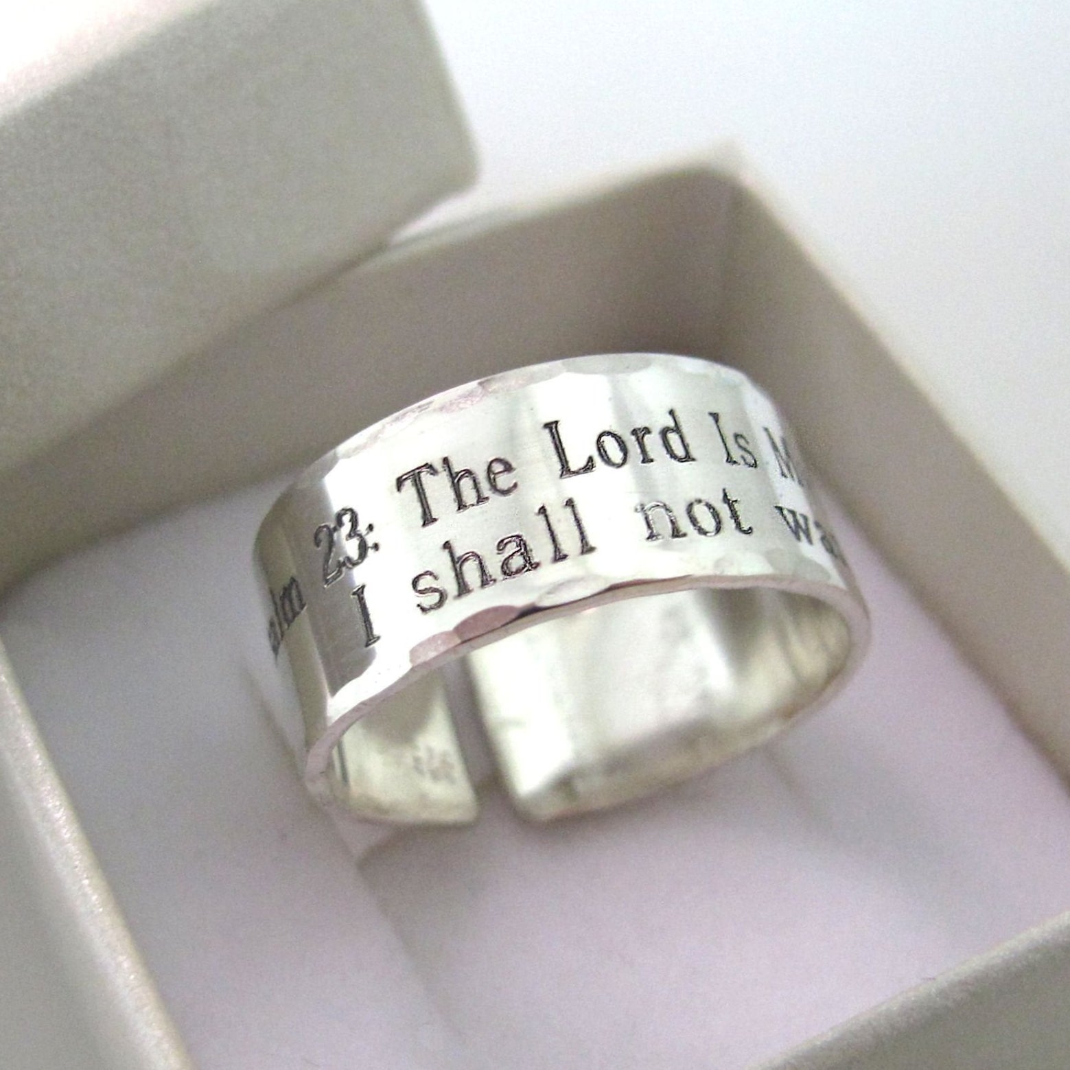 Psalm 23 Ring Herren