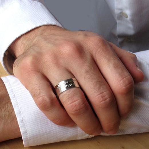Inspirierender Herrenring
