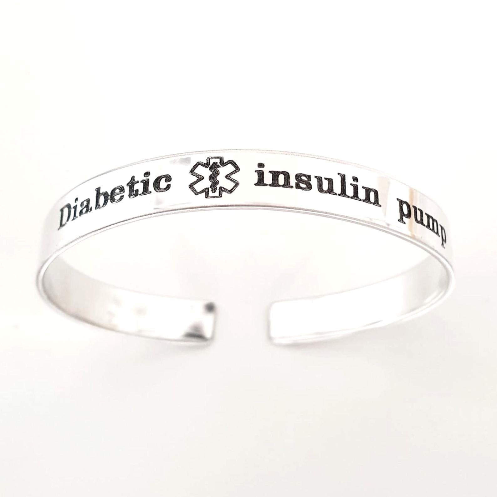 Med Info Armband für Diabetiker