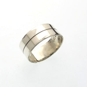 Linie Band Ring