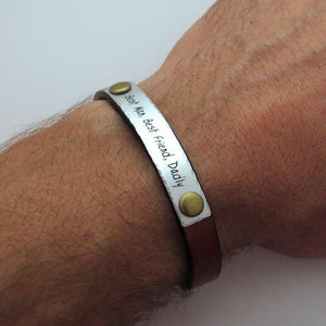 Armband mit Gravur für Männer - Geschenk für Freund