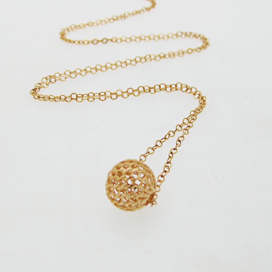 Gold Ball necklace