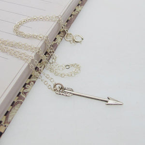 Pfeil Anhänger Choker Halskette