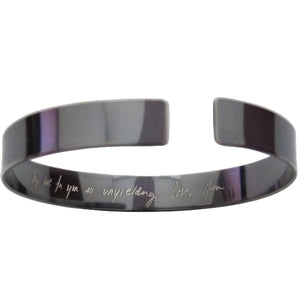 Handschrift Graviertes Armband