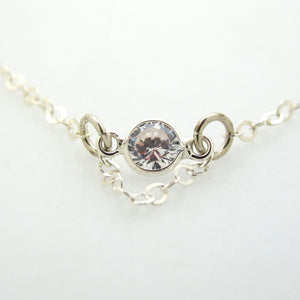 Sterling Silber Choker Halskette