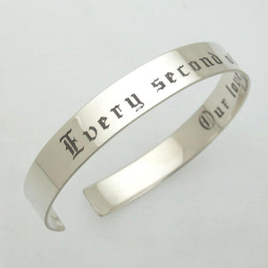 Jubiläumsgeschenk für Ehemann - Sterling Silber Armband für Männer