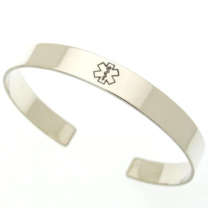 Diabetiker Armband - Sterling Silber Med Schmuck