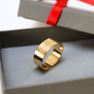 Kanji Schmuck - personalisierter japanischer Ring