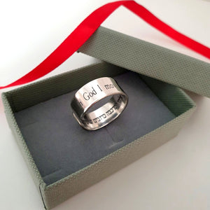 Personalisierter Ring - nachhaltiges Geschenk