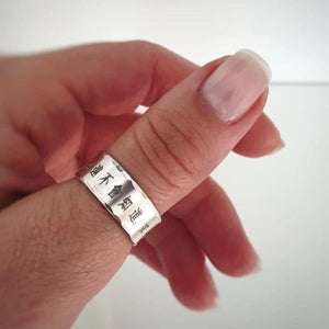 Kanji Schmuck - personalisierter japanischer Ring