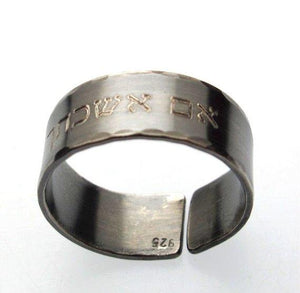 Wikinger-Ring - Elder Futhark Runes Ring