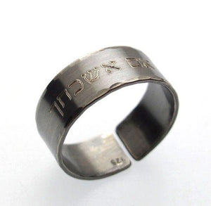 Wikinger-Ring - Elder Futhark Runes Ring