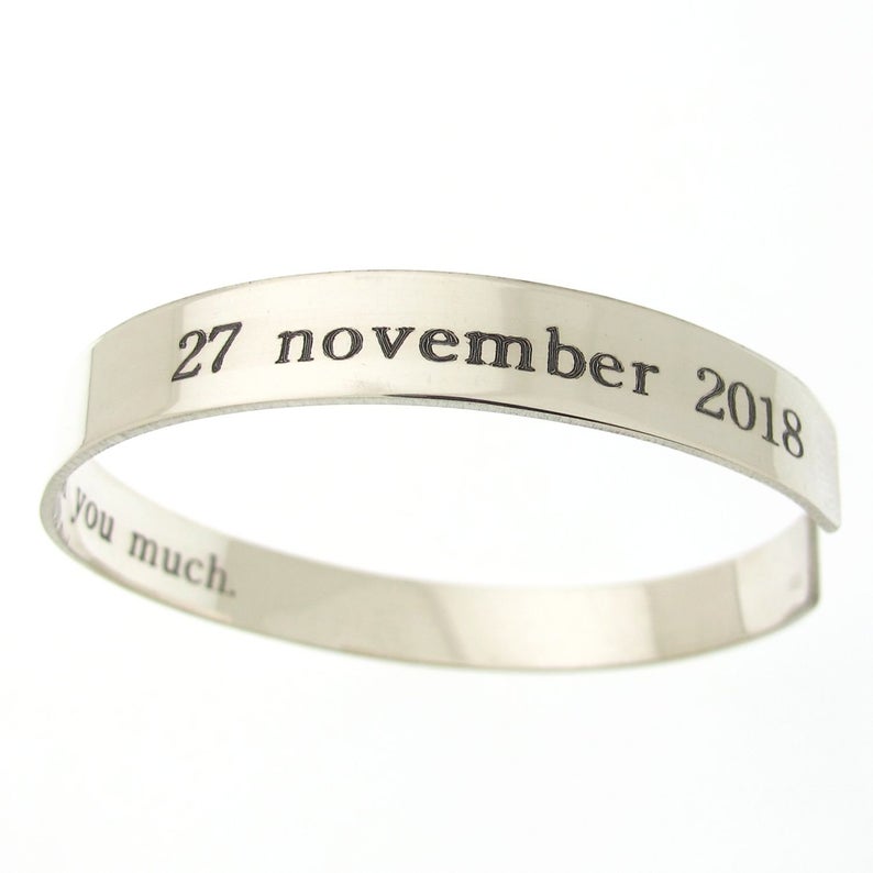 Kindernamen Armband für Vatergeschenk 