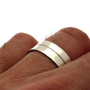 Einstellbarer Sterling Silber Ring