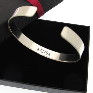 Vatertagsgeschenk - Sterling Silber Armband für Männer