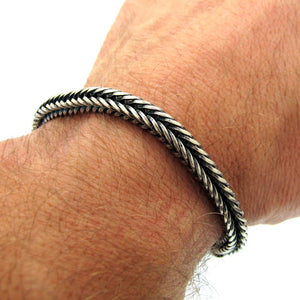 Edelstahl Kettenarmband für Männer