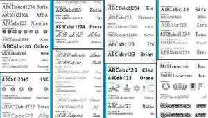 Personalisierte Monogramm Bettelkette