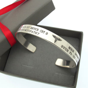 Caduceus Med Armband für Männer Medizinische Armbänder