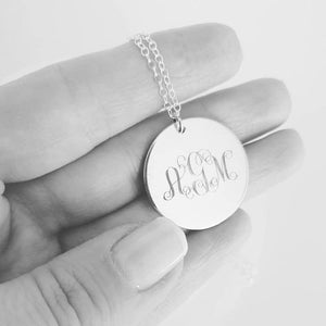 Personalisierte Monogramm Bettelkette