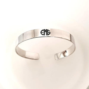 Graviertes Monogramm Armband