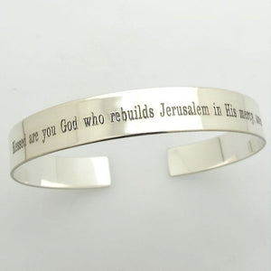 Bibel Vers Graviertes Armband