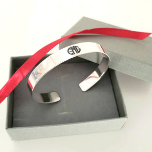 Graviertes Monogramm Armband