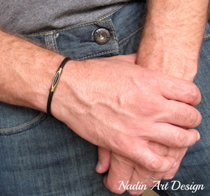 Rustikales Armband für Männer