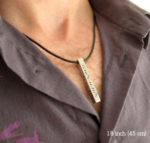 Schallwelle Kette - Personalisierter Schmuck