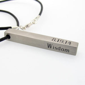 Schallwelle Kette - Personalisierter Schmuck