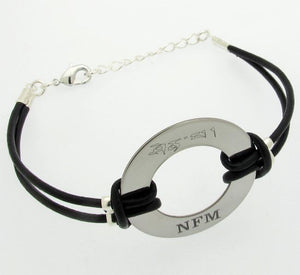 Geschenk für Ehemann - Breitengrad Längengrad Armband