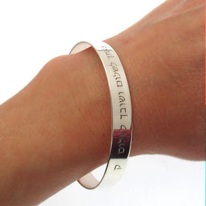 Sterling Silber Armband mit Geheimbotschaft