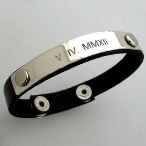 Amharisch graviertes Armband