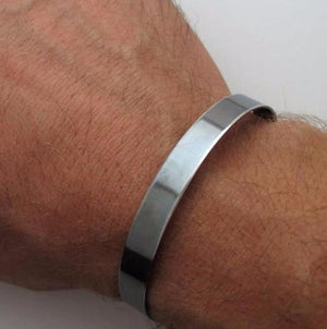 Schwarzes Armband für Männer