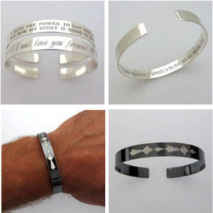 Einzigartiges Schallwelle Armband - Jahrestag Geschenk