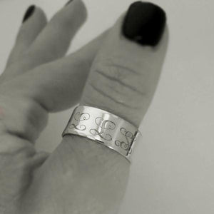 Personalisierter Initiale-Ring