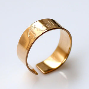 goldgefüllter Ring